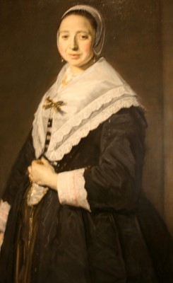 oil painting of a woman by Frans Hals
