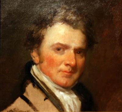 oil portrait by Gilbert Stuart