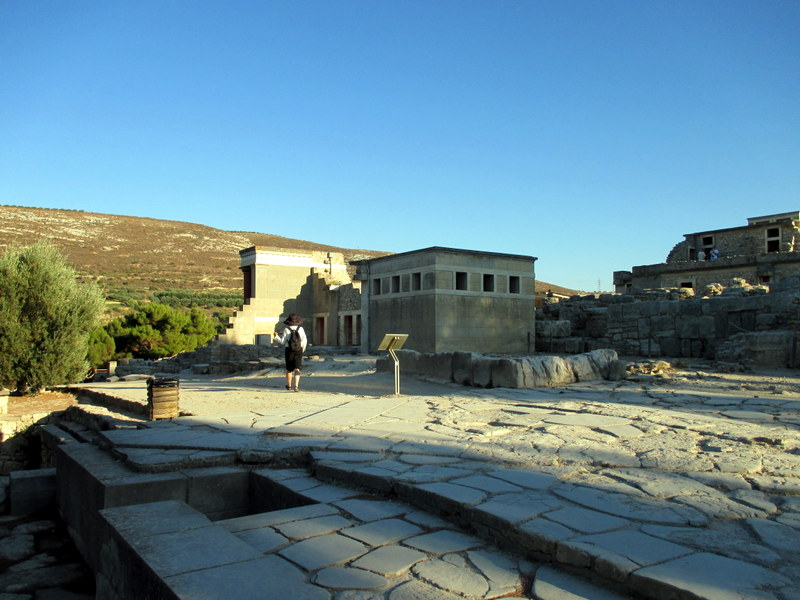 Andrea at Knossos