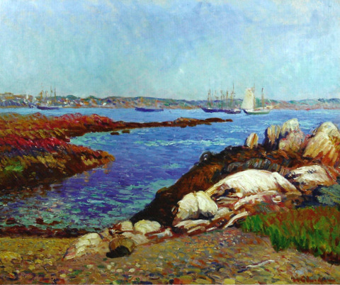 William Glackens, Portsmouth Harbor, New Hampshire (1909)