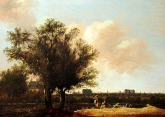 A View of Leiden, Pieter Cosyn (attributed), Dutch, 1630-after 1667