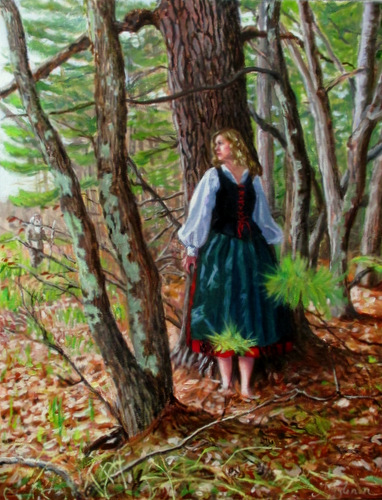 Aino, Oil on Canvas, 14x18